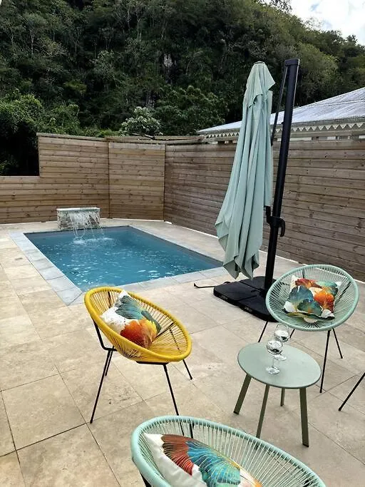 Kay Ti'Bambou - Agreable Maison Avec Piscine Sainte-Luce 0*,